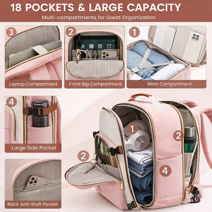 VOYRATRAVEL™ Carry-On Backpack